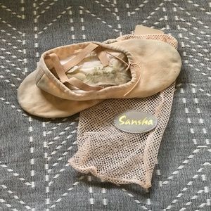 Sansha Canvas Ballet slippers